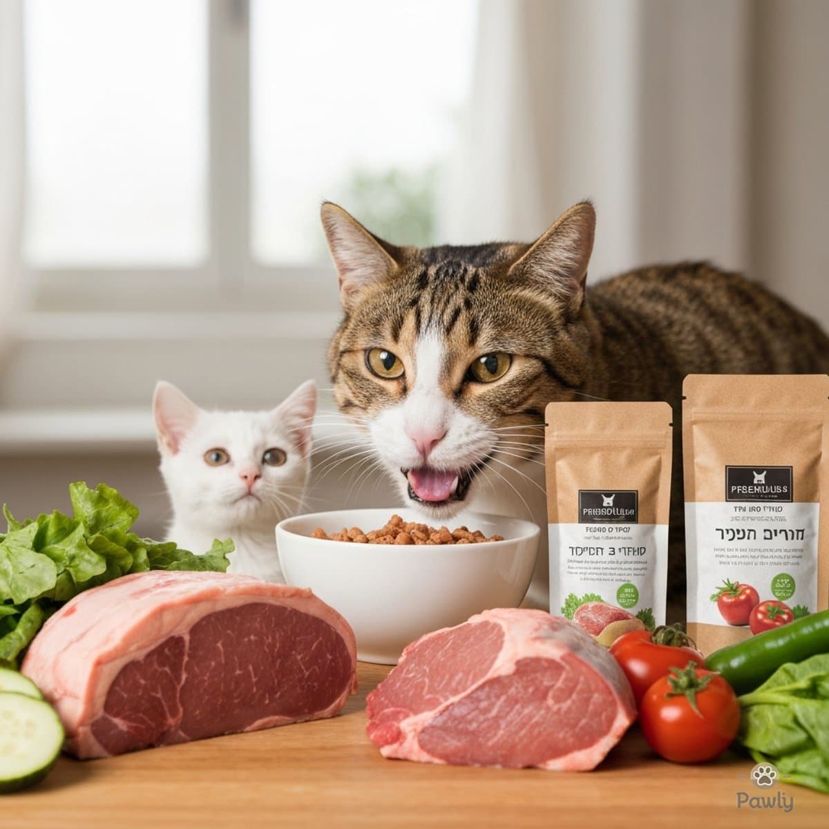 מזון לחתולים ללא דגנים: המפתח לבריאות אופטימלית ואריכות ימים עם Pawly - פאולי יבואן רשמי