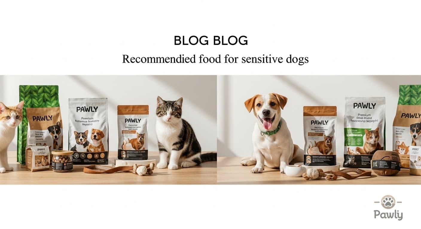 אוכל מומלץ לכלבים רגישים: המדריך המקיף של Pawly לבחירה נכונה ובריאות אופטימלית - פאולי יבואן רשמי