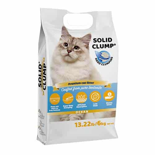 חול מתגבש לחתול סוליד קלאמפ בניחוח אוקיינוס