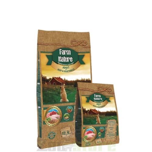 פארם נייצ'ר בקר לכלב בוגר