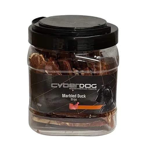 צנצנת סייבר דוג רצועות ברווז משוישות לכלב