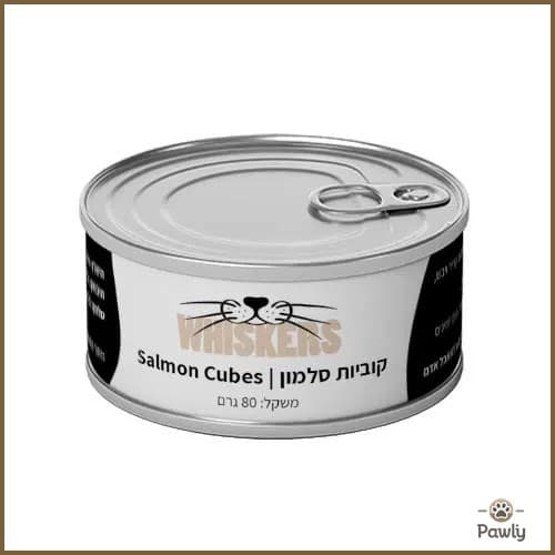 שימור וויסקרס קוביות לחתול 80 גרם