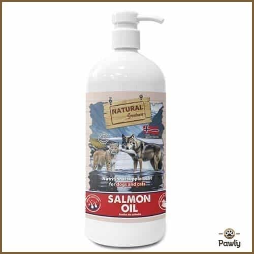 שמן סלמון נטורל גרייטנס לכלבים וחתולים