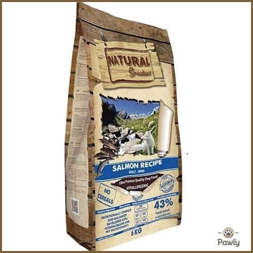נטורל גרייטנס סלמון לכלב בוגר מגזע קטן