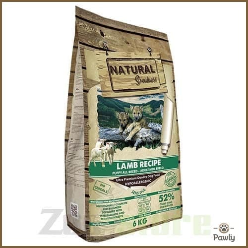 נטורל גרייטנס טלה מיני לכלב בכל שלבי החיים