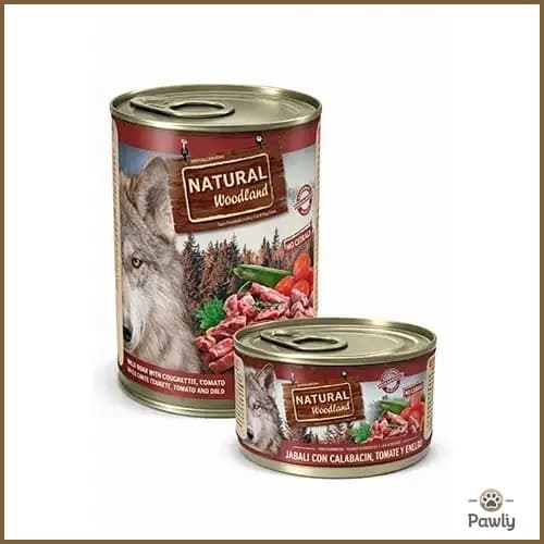 שימור נטורל וודלנד לכלב חזיר בר ללא דגנים