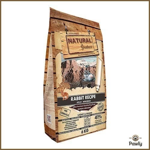 נטורל גרייטנס מתכון ארנבת מיני לכלב בוגר