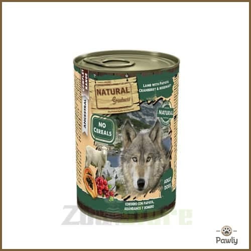 שימור נטורל גרייטנס טלה ופפאיה