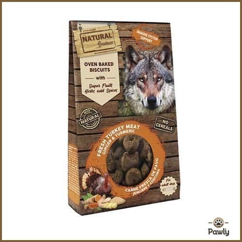 חטיף עוגיות נטורל גרייטנס Immune System Support לכלב 100 גרם