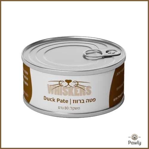 שימור וויסקרס פטה לחתול 80 גרם