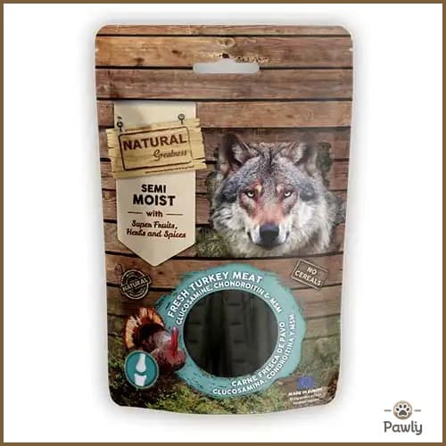 חטיף נטורל גרייטנס מקלות חצי לח לתמיכה במפרקים לכלב