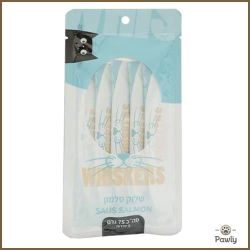 חטיף שלוקים וויסקרס לחתול 75 גרם