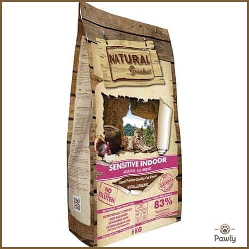 נטורל גרייטנס חתול סנסטיב אינדור